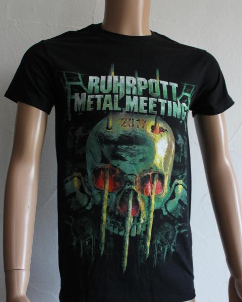 Metal Attack Merch Shop - Rock Hard Festival 2019 - Girlie Shirt Skull Spitze Langarm